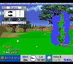 Devil's Course (Japan) In game screenshot